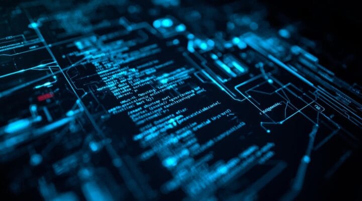 Generative AI digital code visualisation